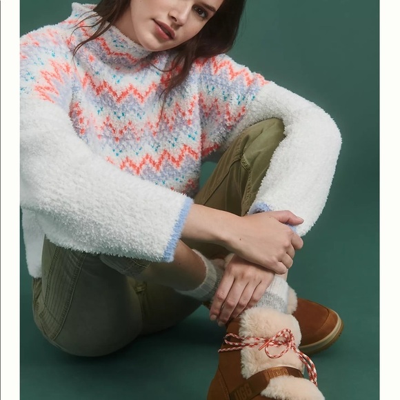 UGG | Classic Weather Hiker Boots  In Chestnut Size 6.5 NEW - Picture 12 of 13